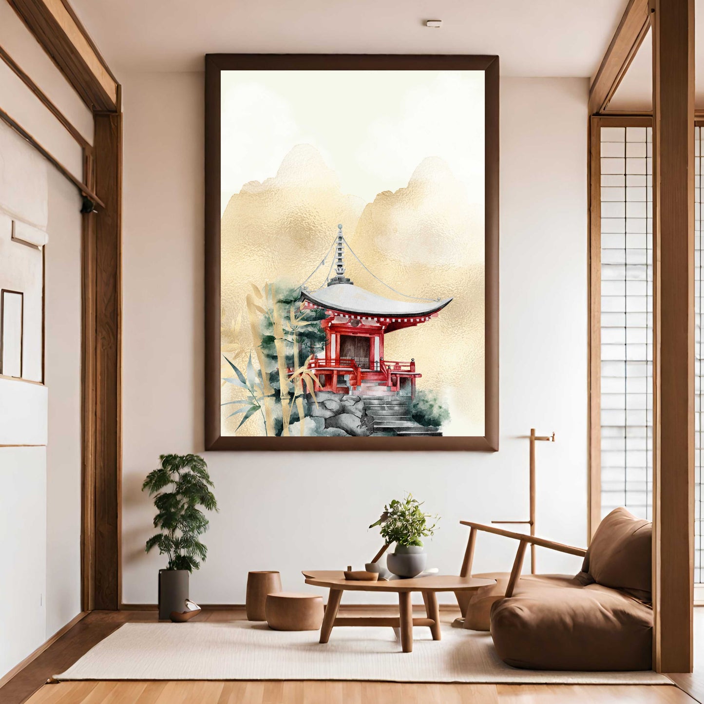 Sacred Serenity: Japanese Temple