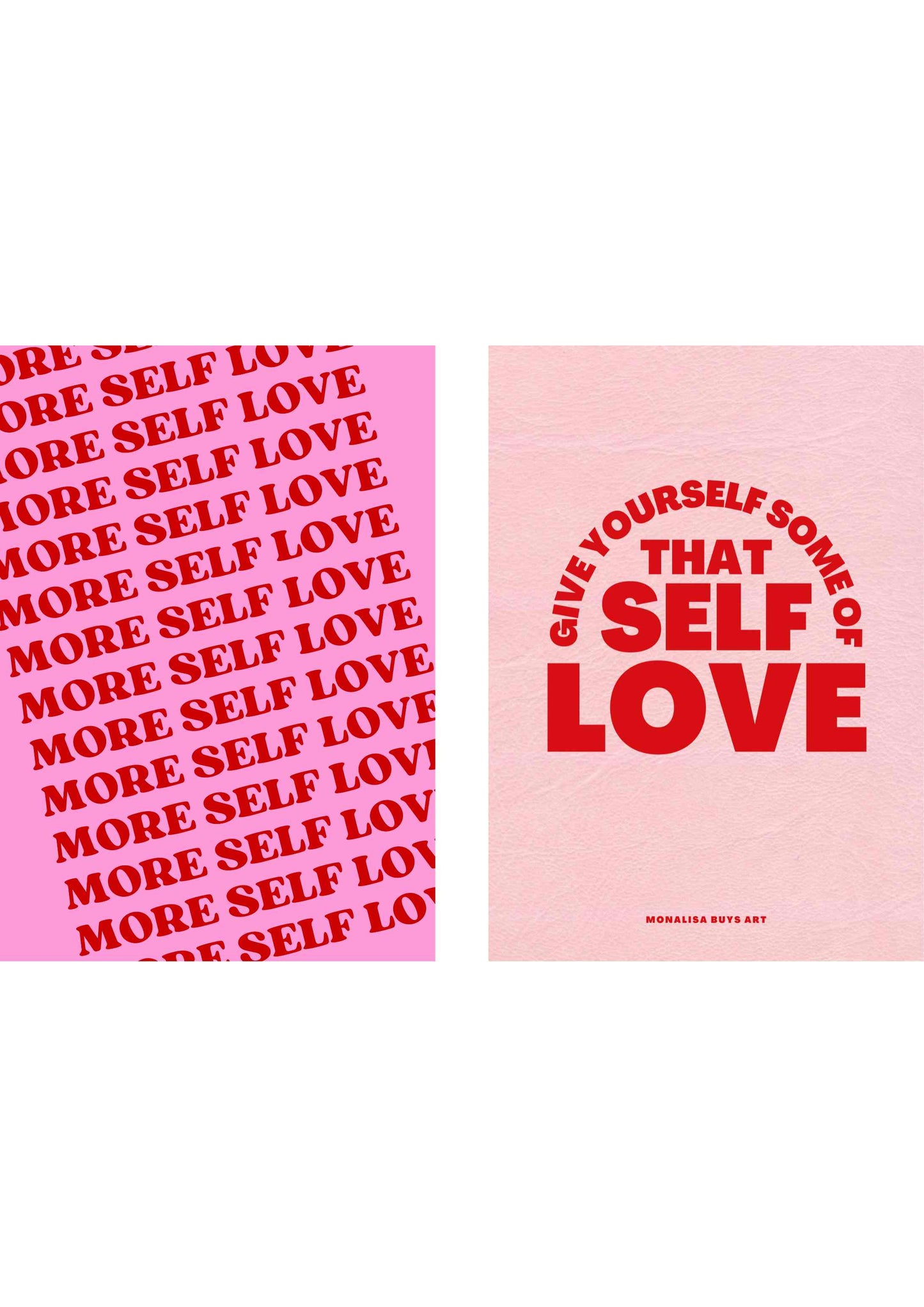 More Self Love - Set of 2