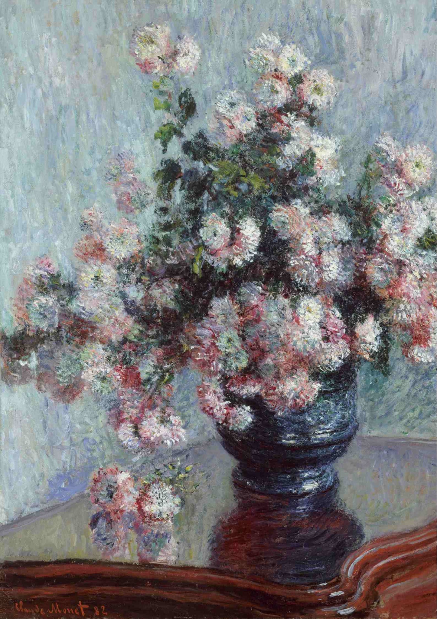 Chrysanthemums - Claude Monet 1882