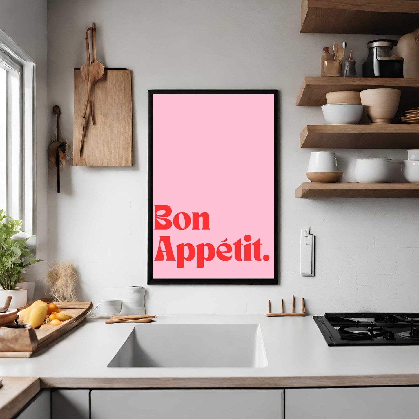 Bon Appetit - Pink/Red
