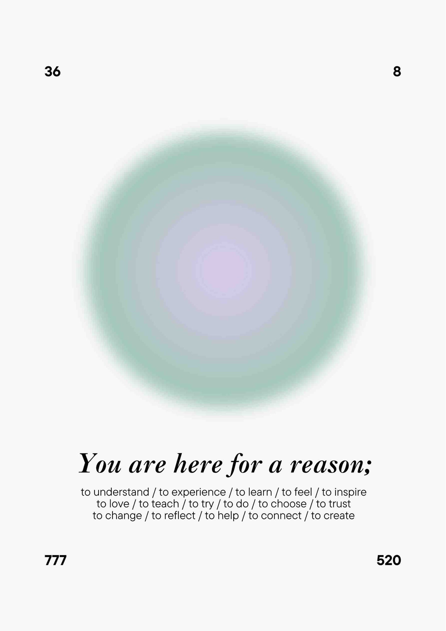 You Are Here For a Reason