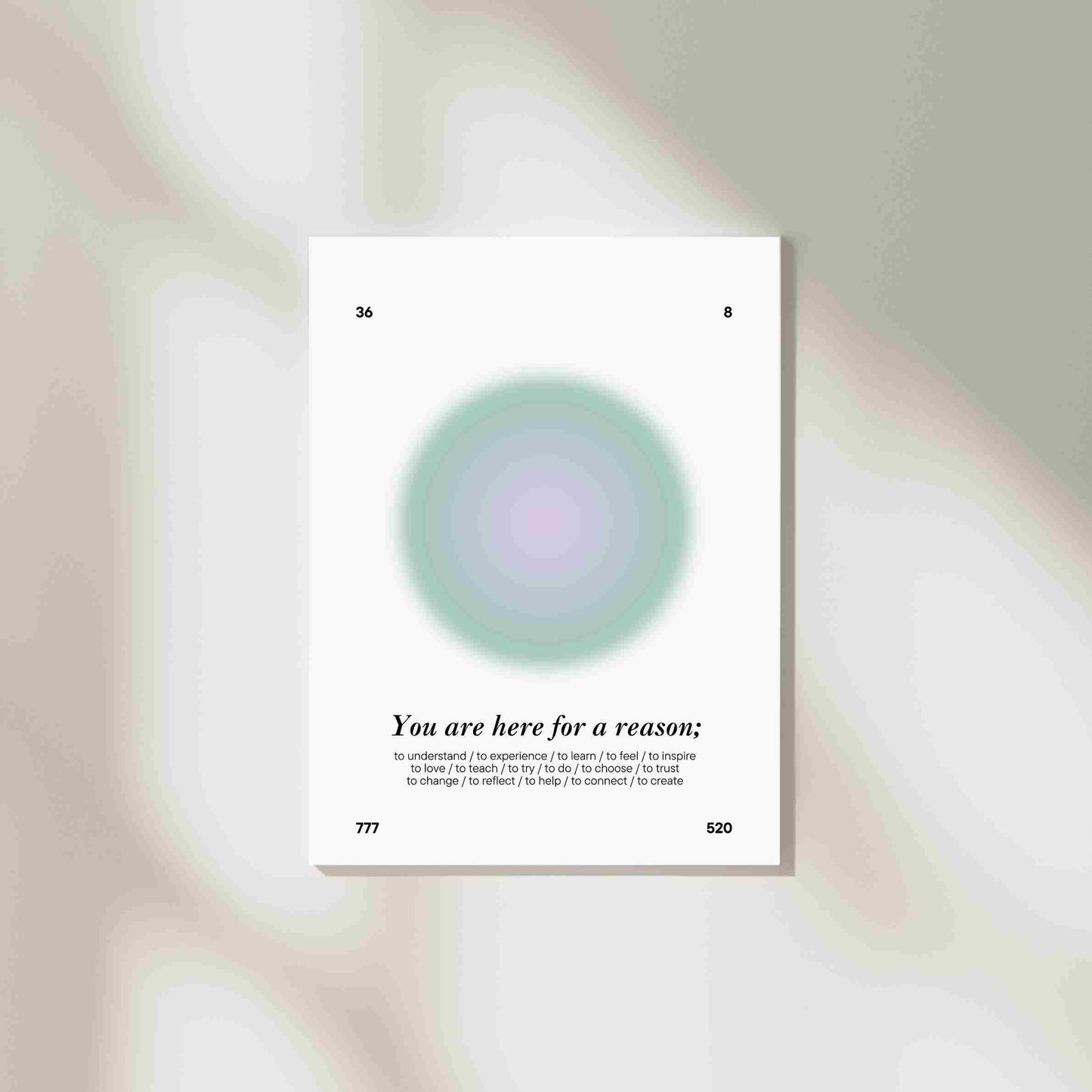 You Are Here For a Reason