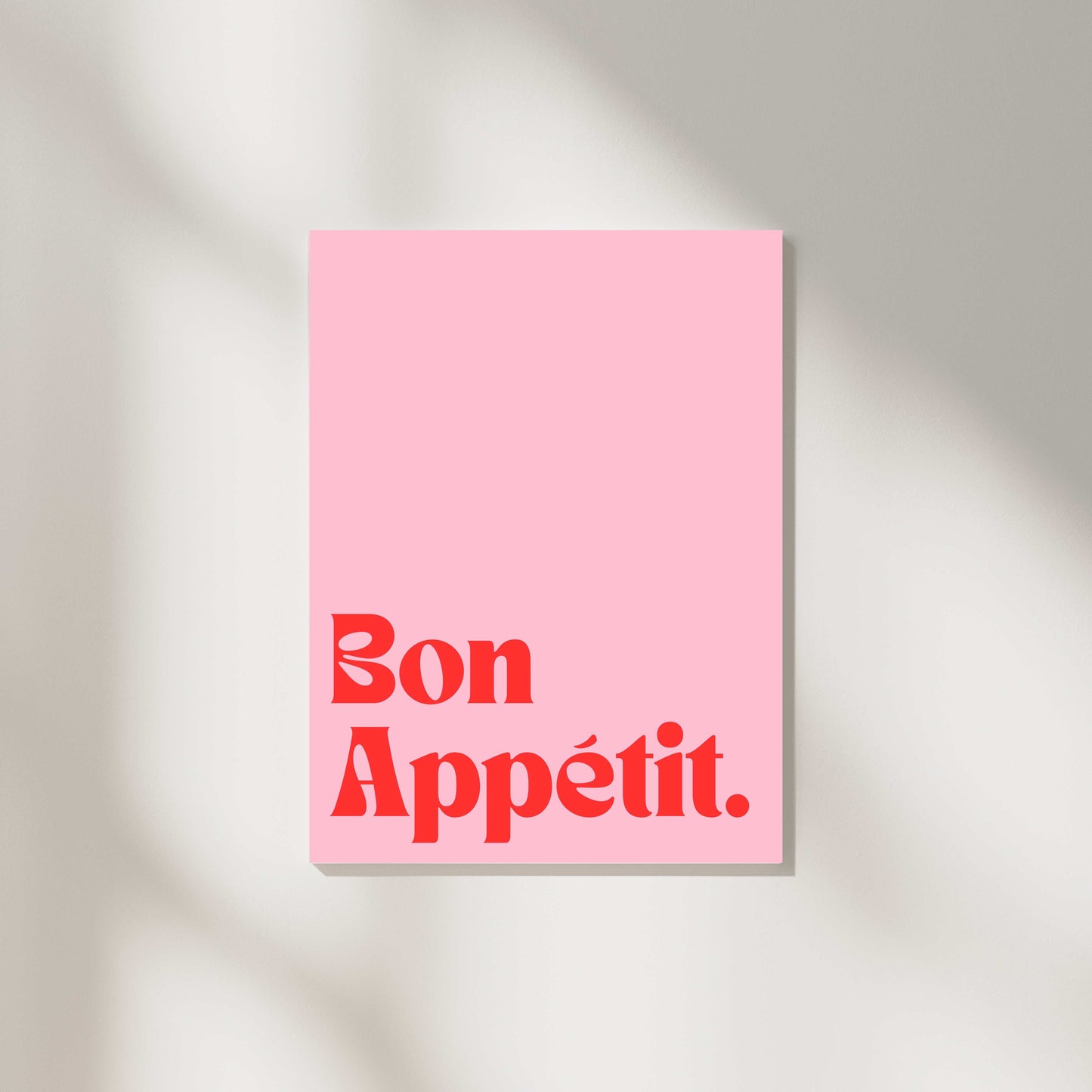 Bon Appetit - Pink/Red