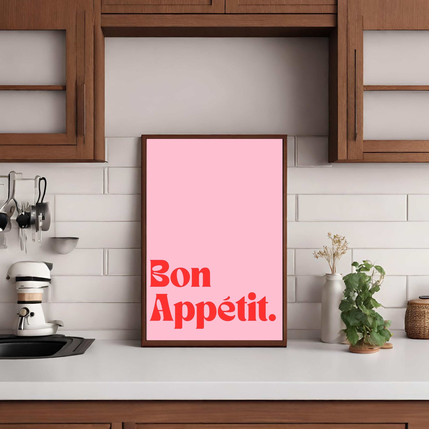 Bon Appetit - Pink/Red