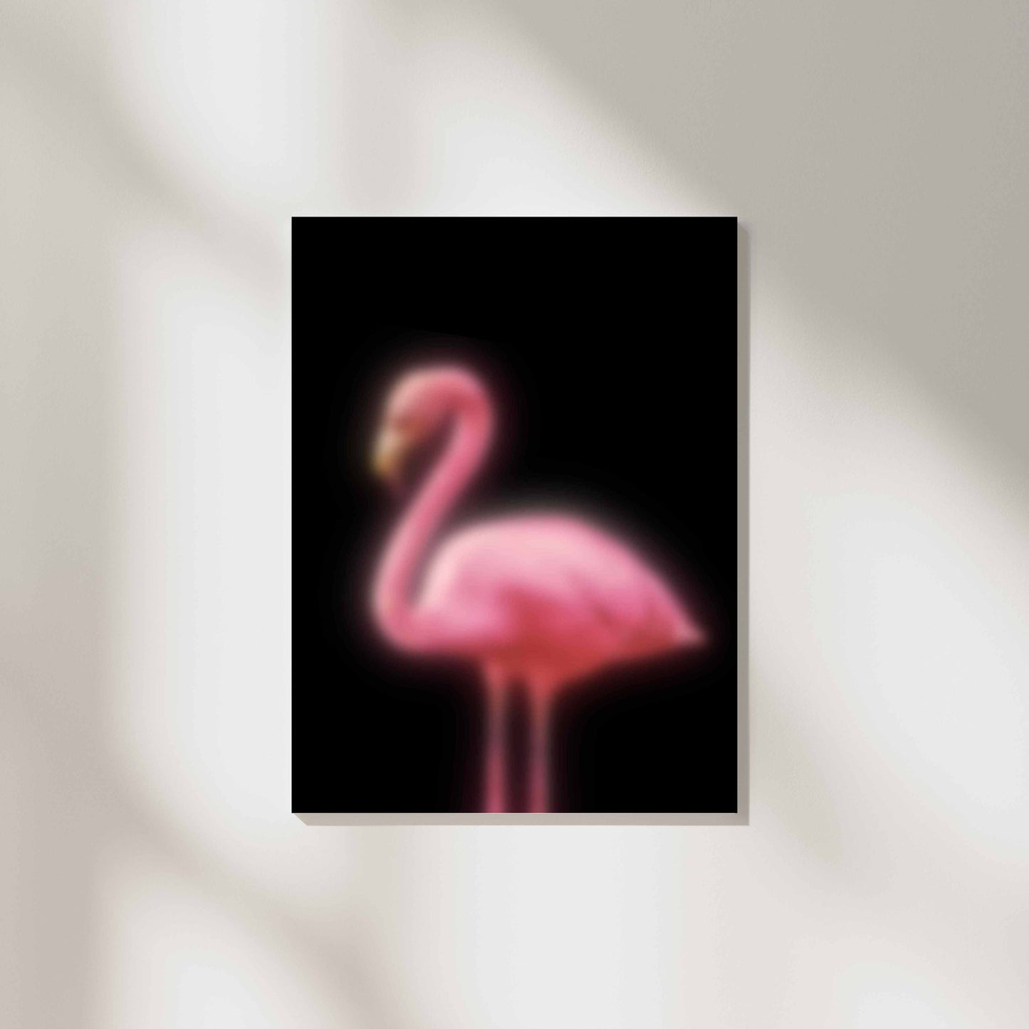 Blurry Flamingo - Black