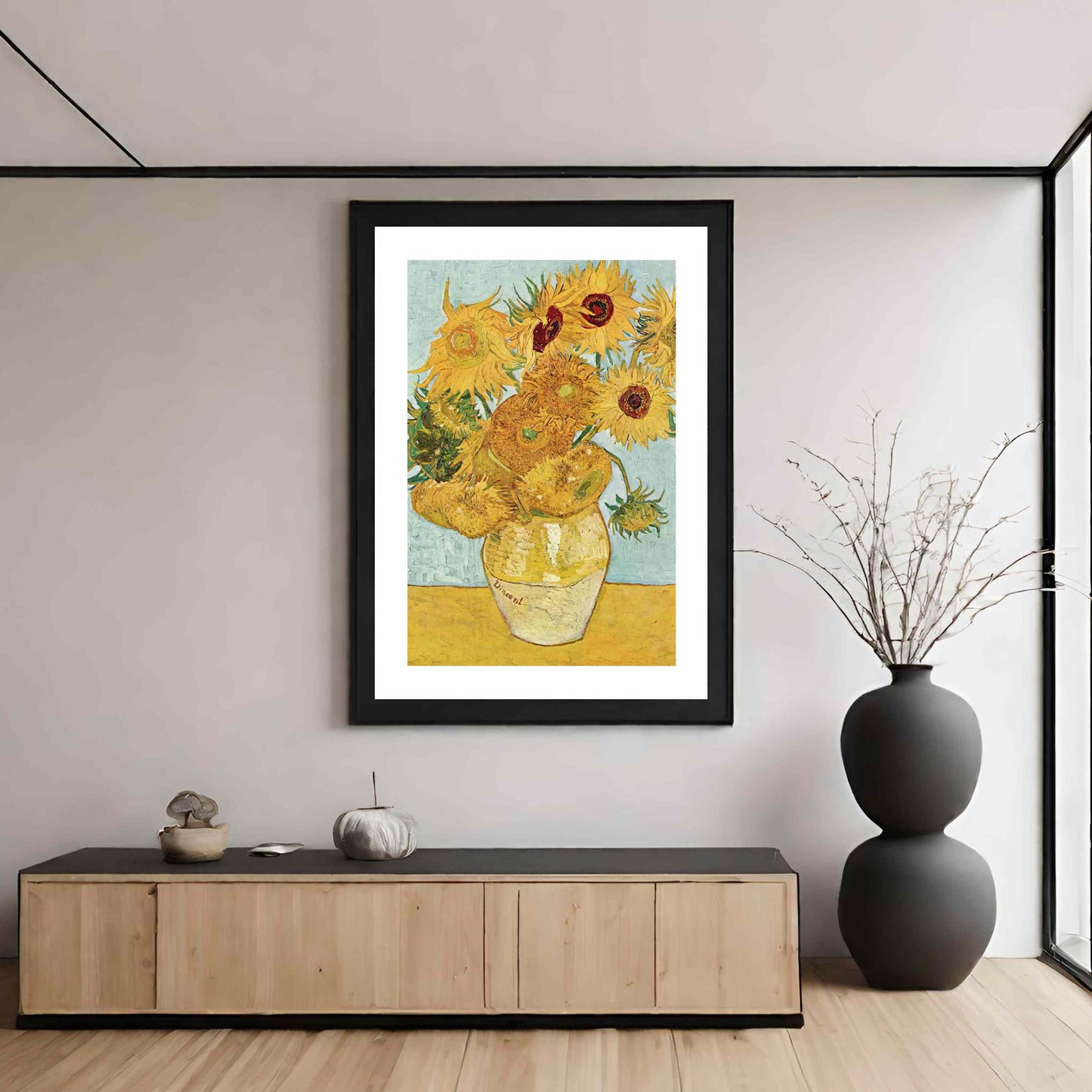 Vase with Twelve Sunflowers - Vincent van Gogh 1888