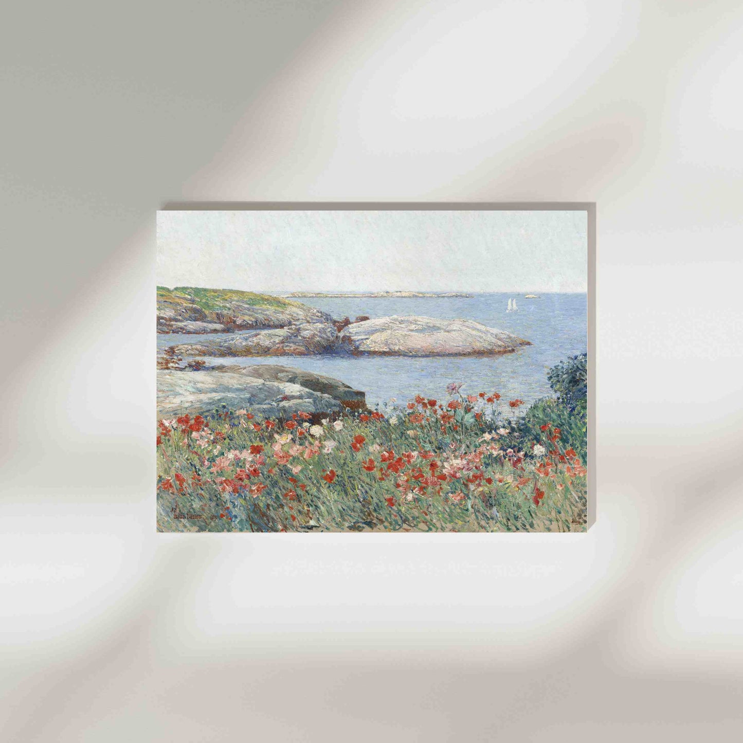Poppies, Isles of Shoals - Childe Hassam 1891