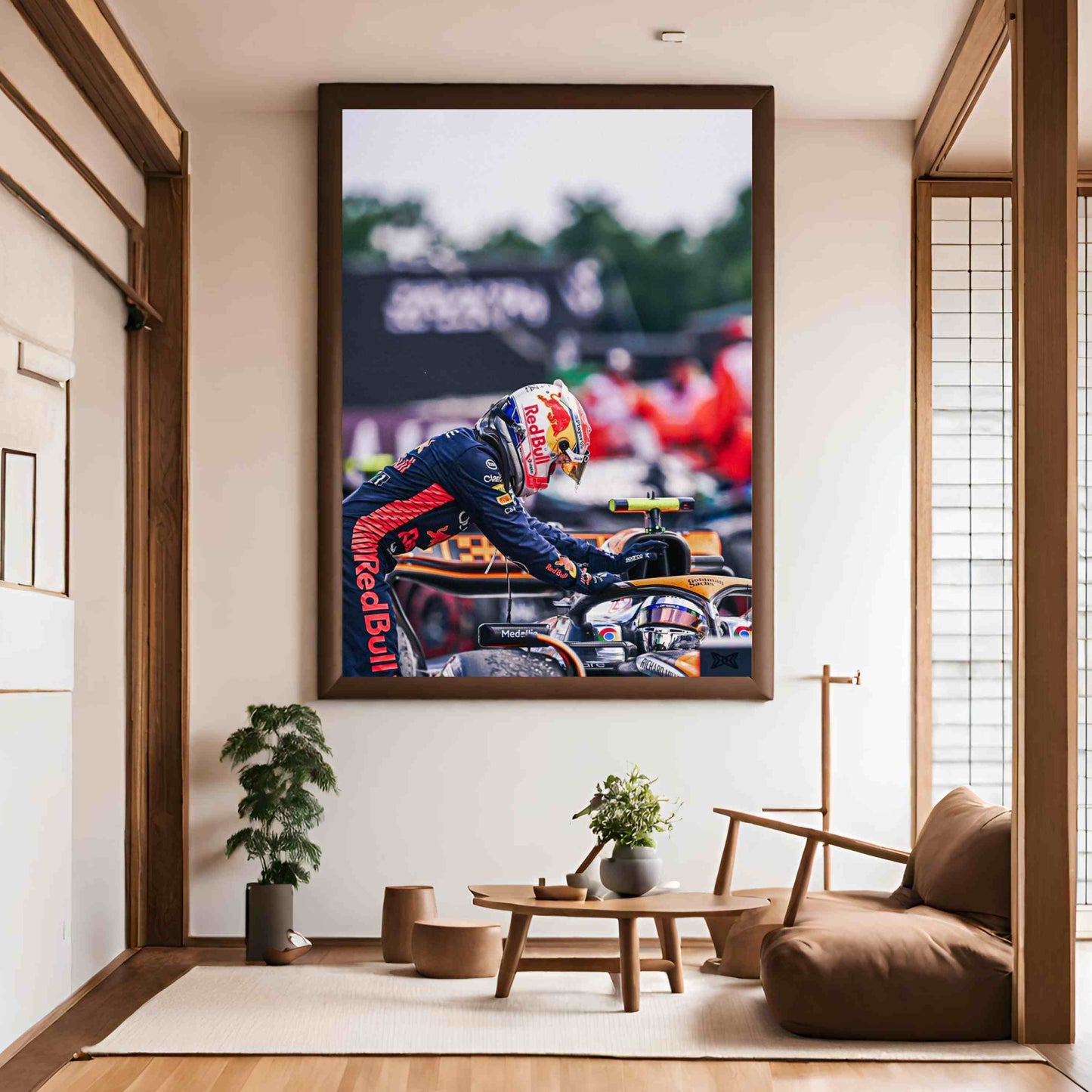 Max Verstappen Congratulating Lando Norris: McLaren Chrome Edition, British Grand Prix