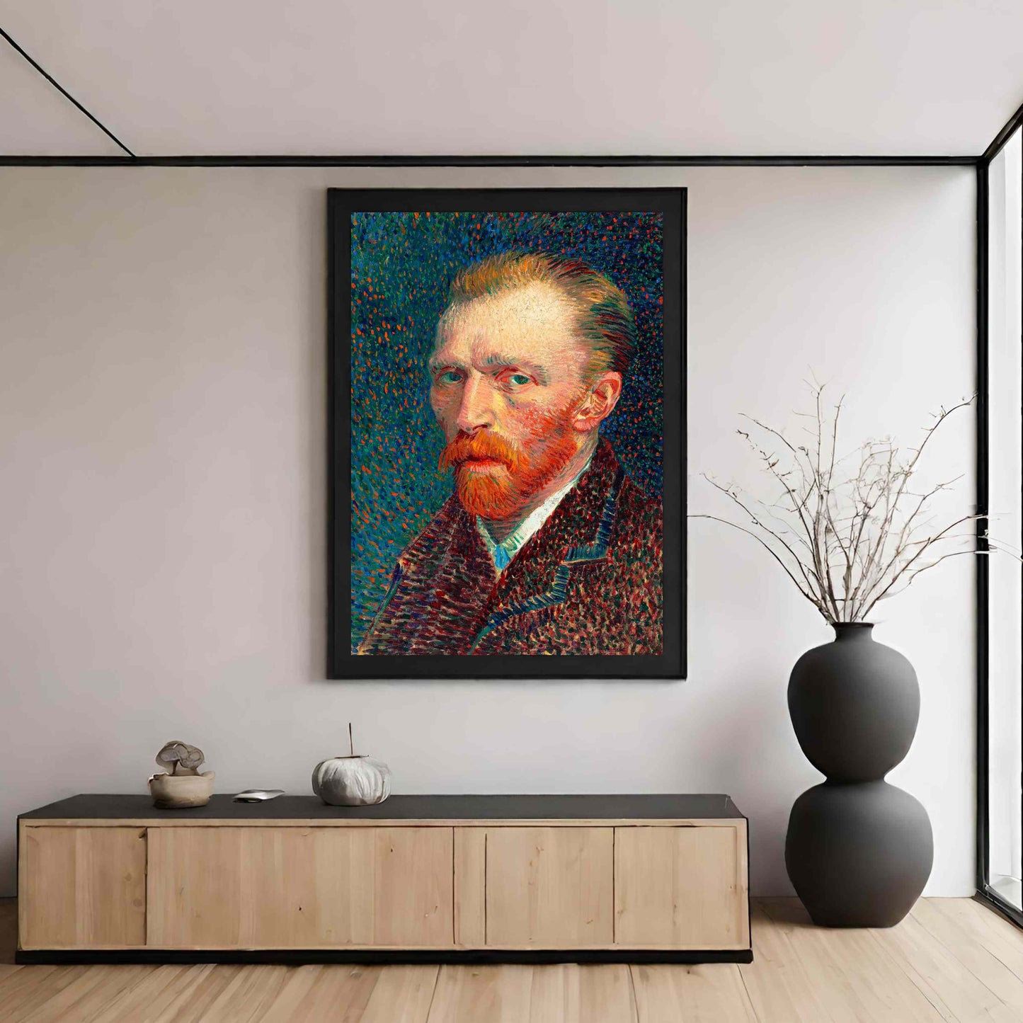 Van Gogh Self Portrait - Vincent van Gogh 1887