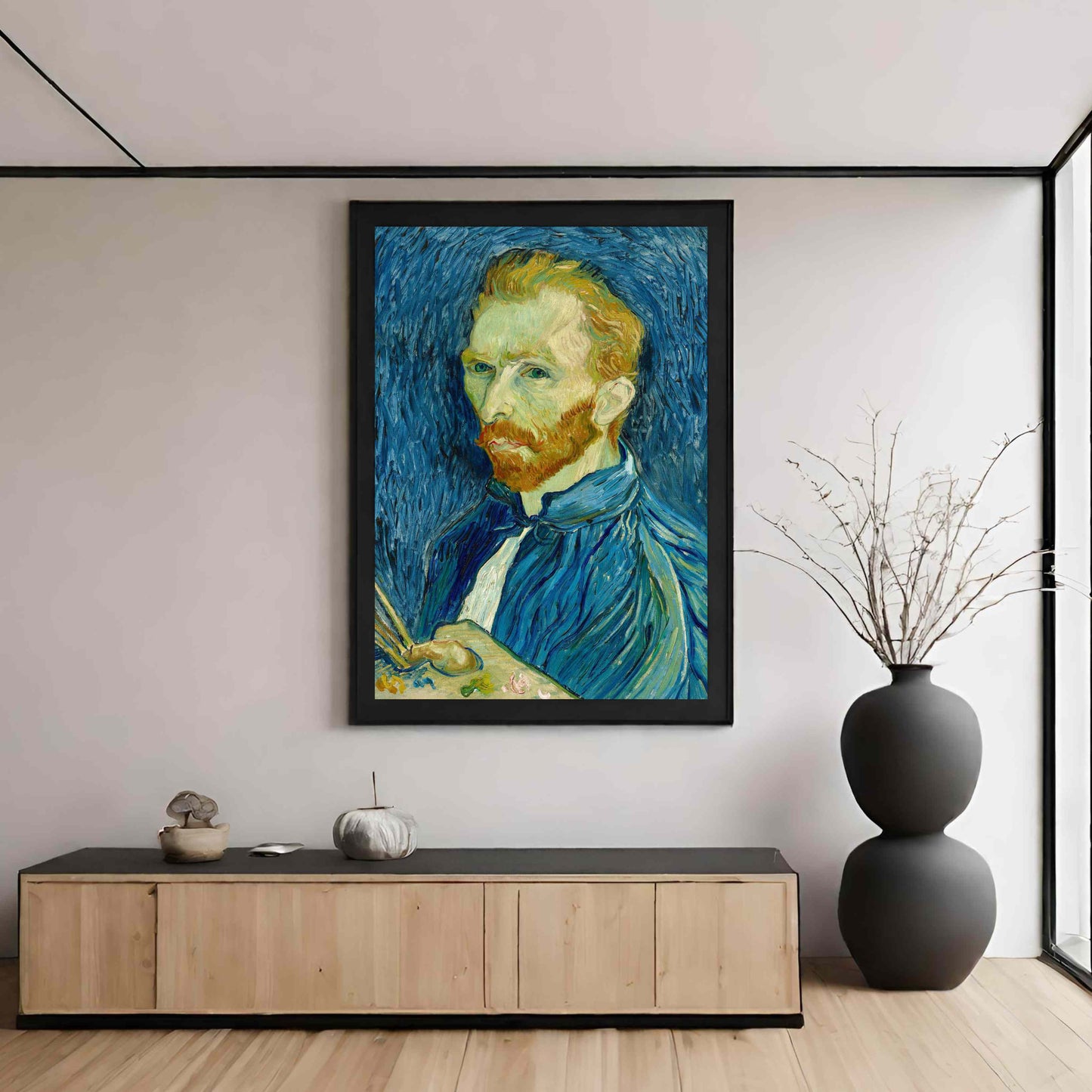 Self-Portrait - Vincent van Gogh 1889