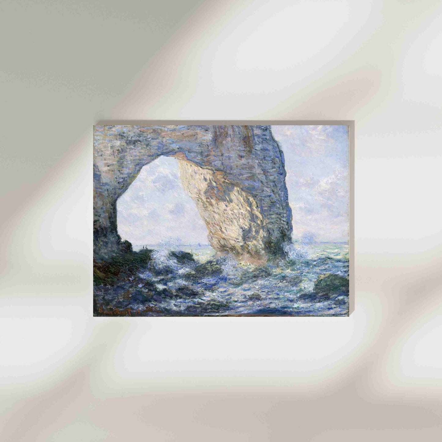 The Manneporte (Etretat) - Claude Monet 1883