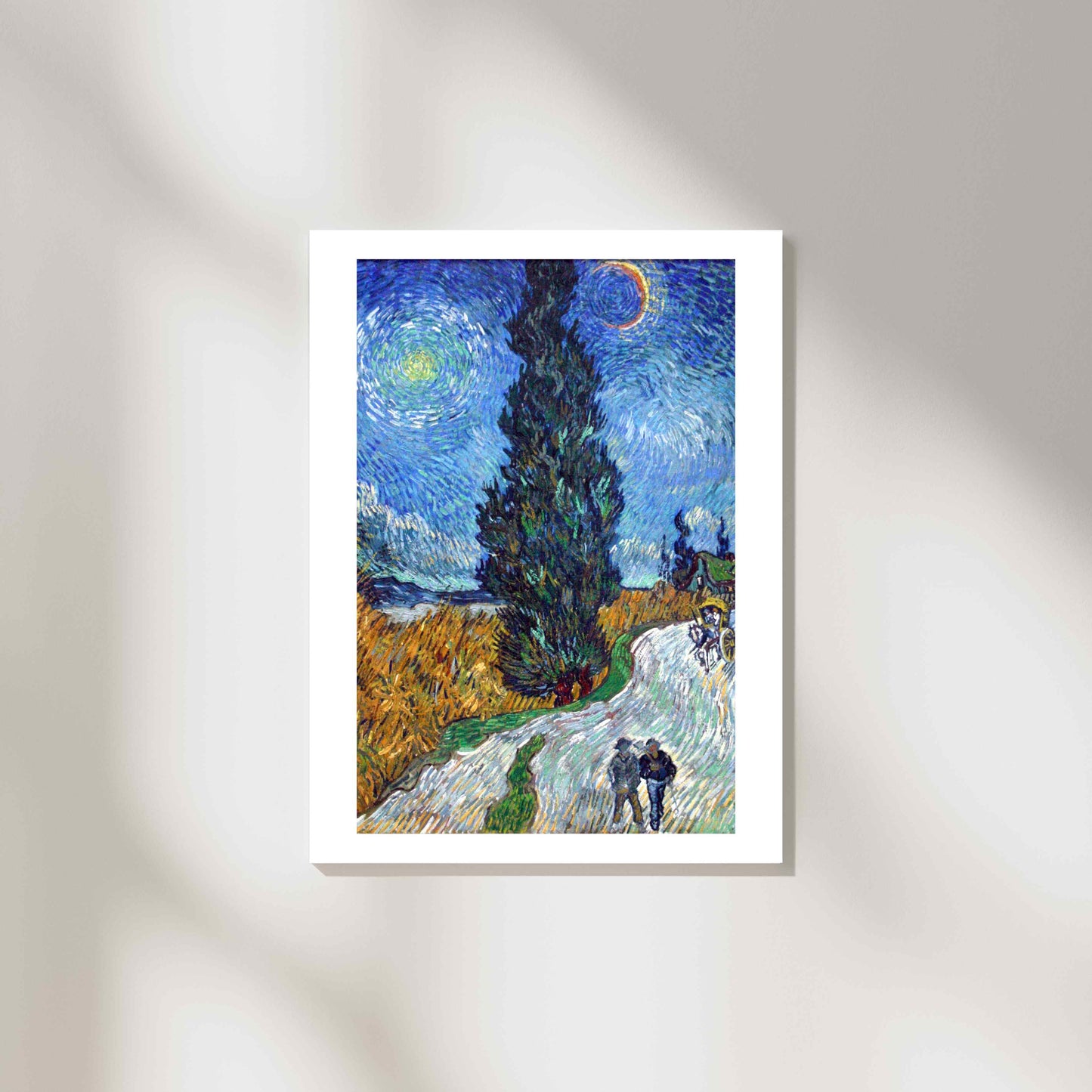 Road with Cypress and Star - Vincent van Gogh 1890