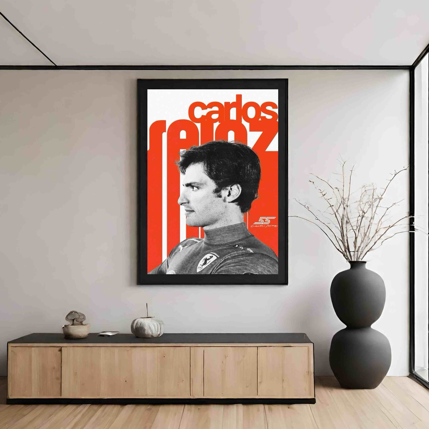 Carlos Sainz 55 - Signed