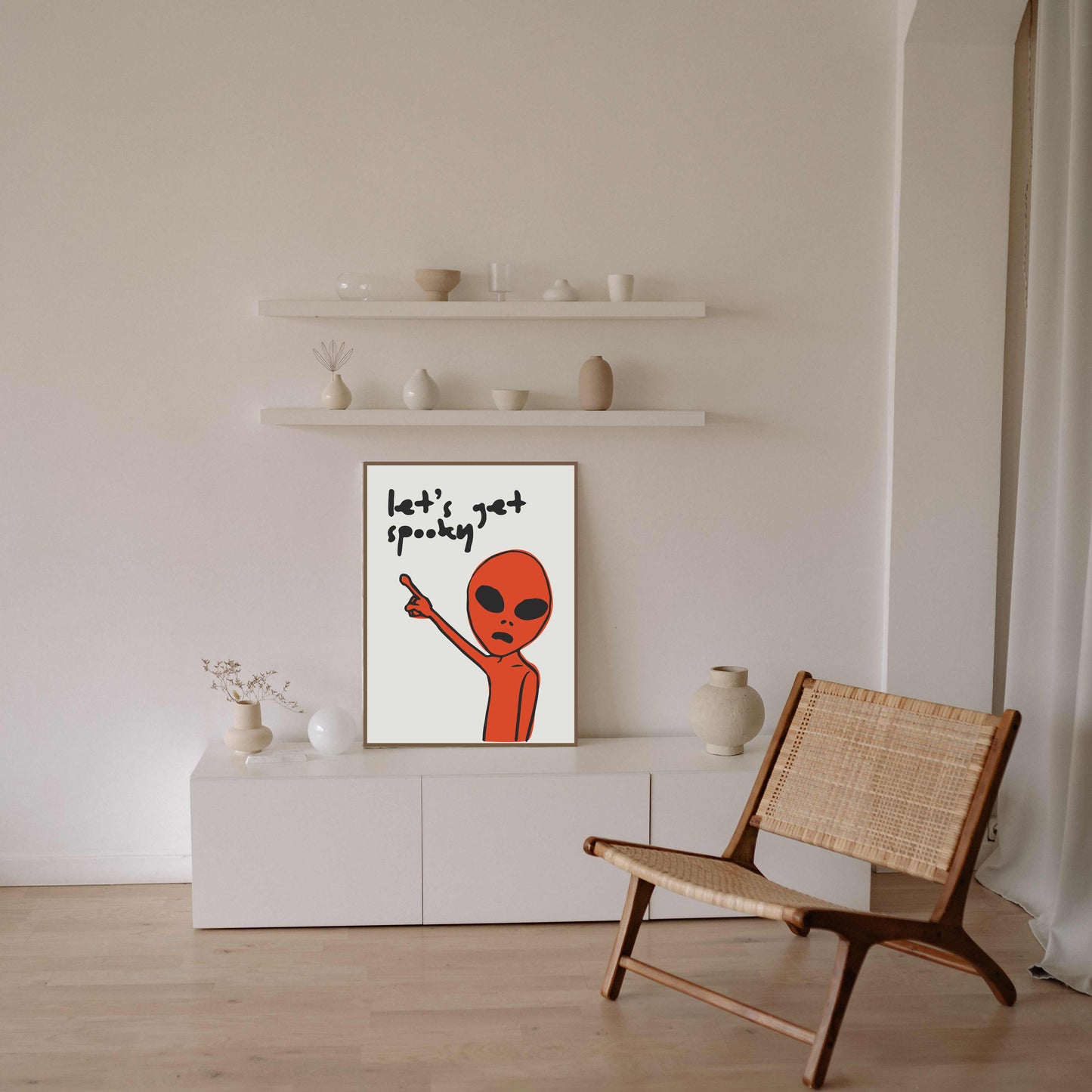Let’s Get Spooky - White/Red