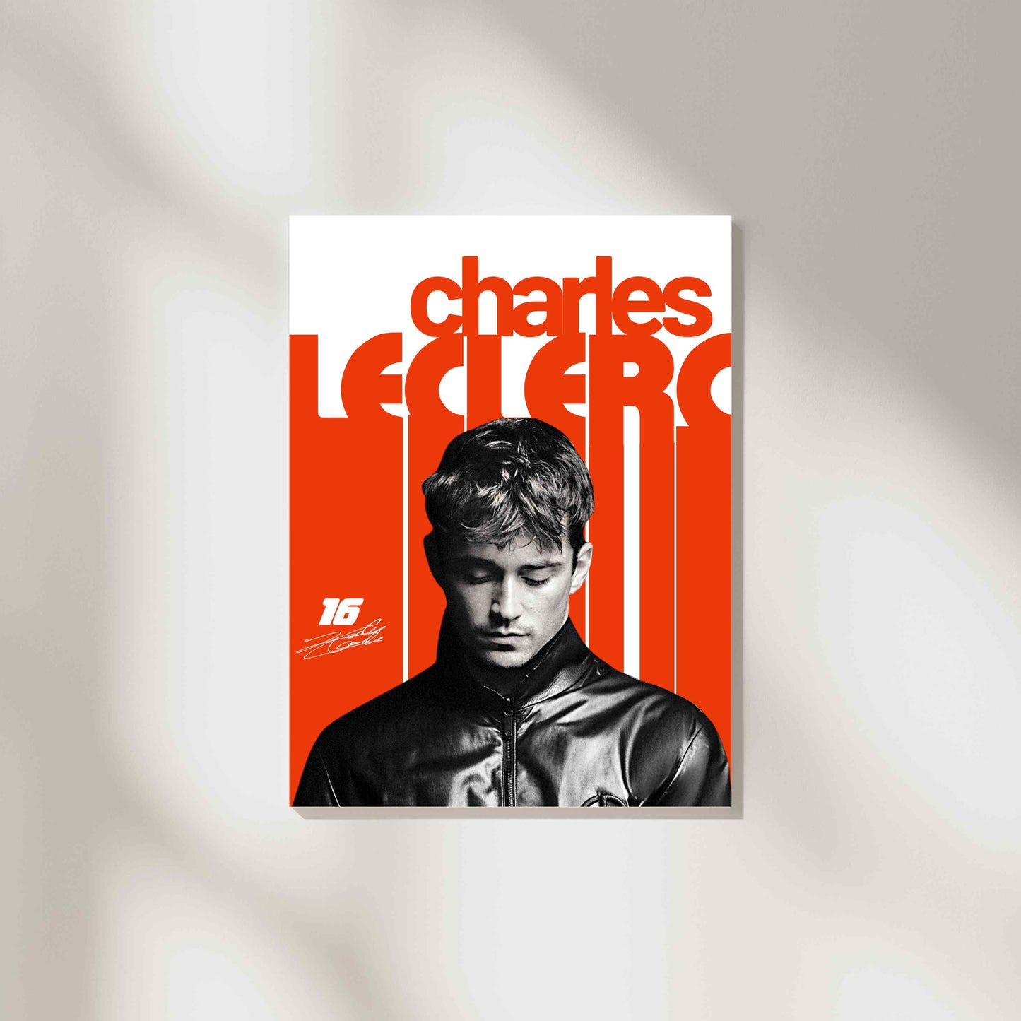 Charles Leclerc 16 - Signed