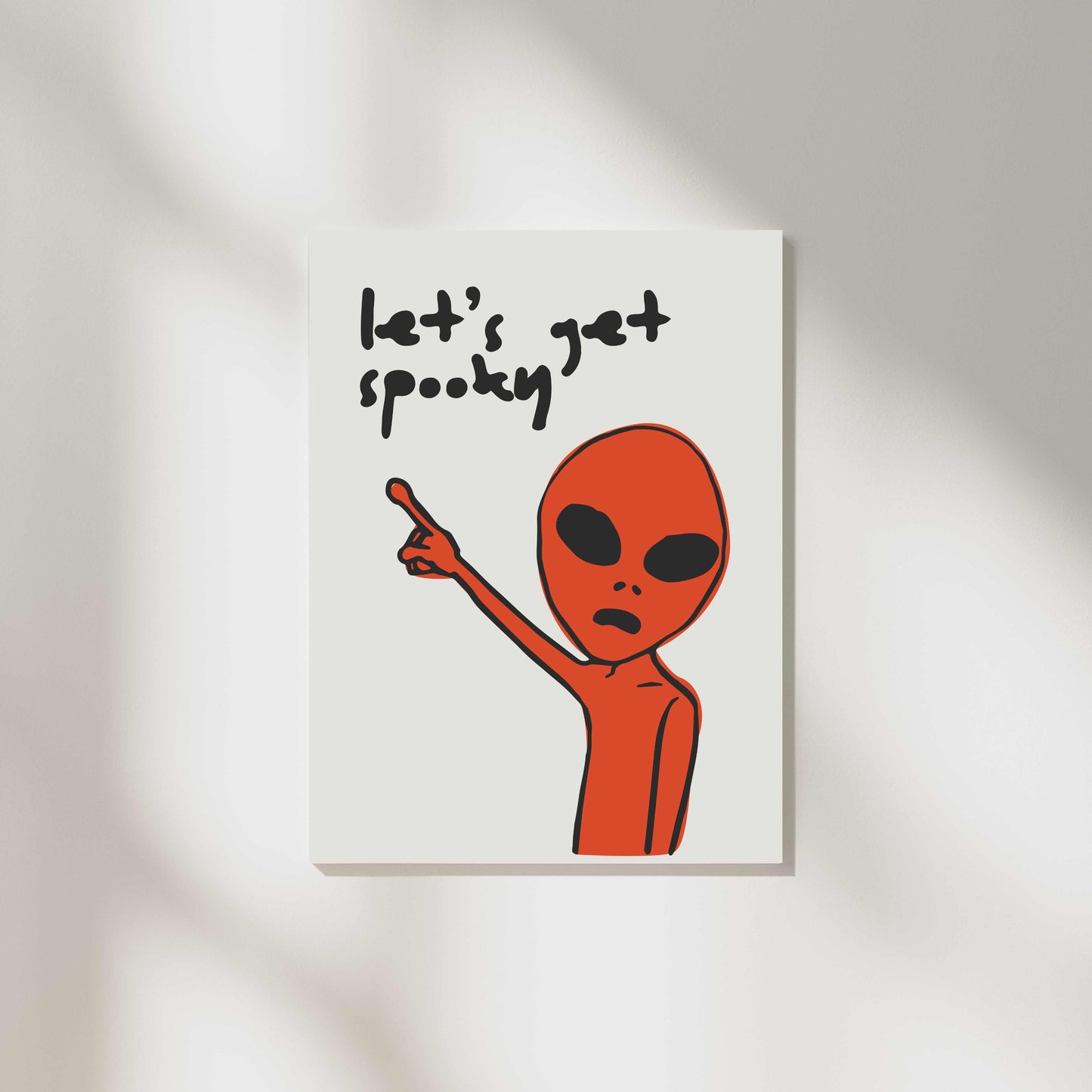 Let’s Get Spooky - White/Red