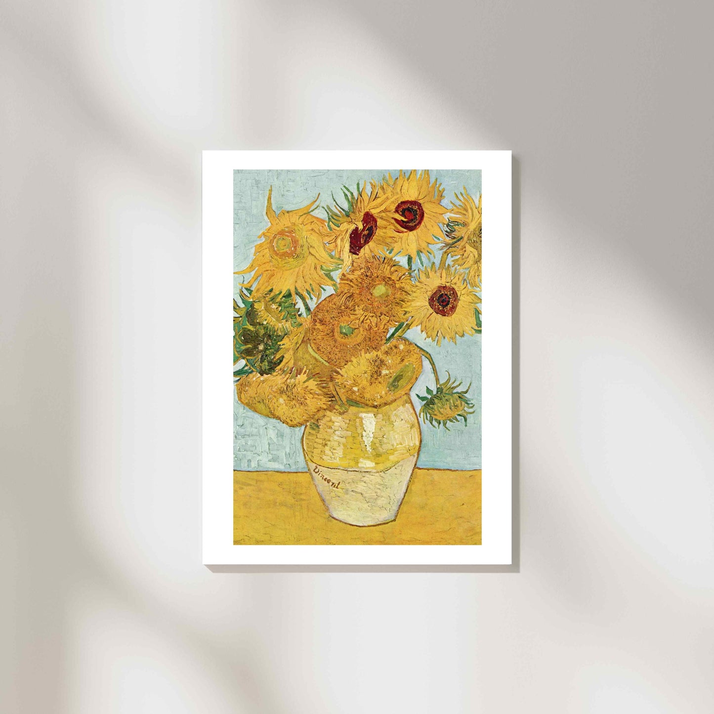 Vase with Twelve Sunflowers - Vincent van Gogh 1888