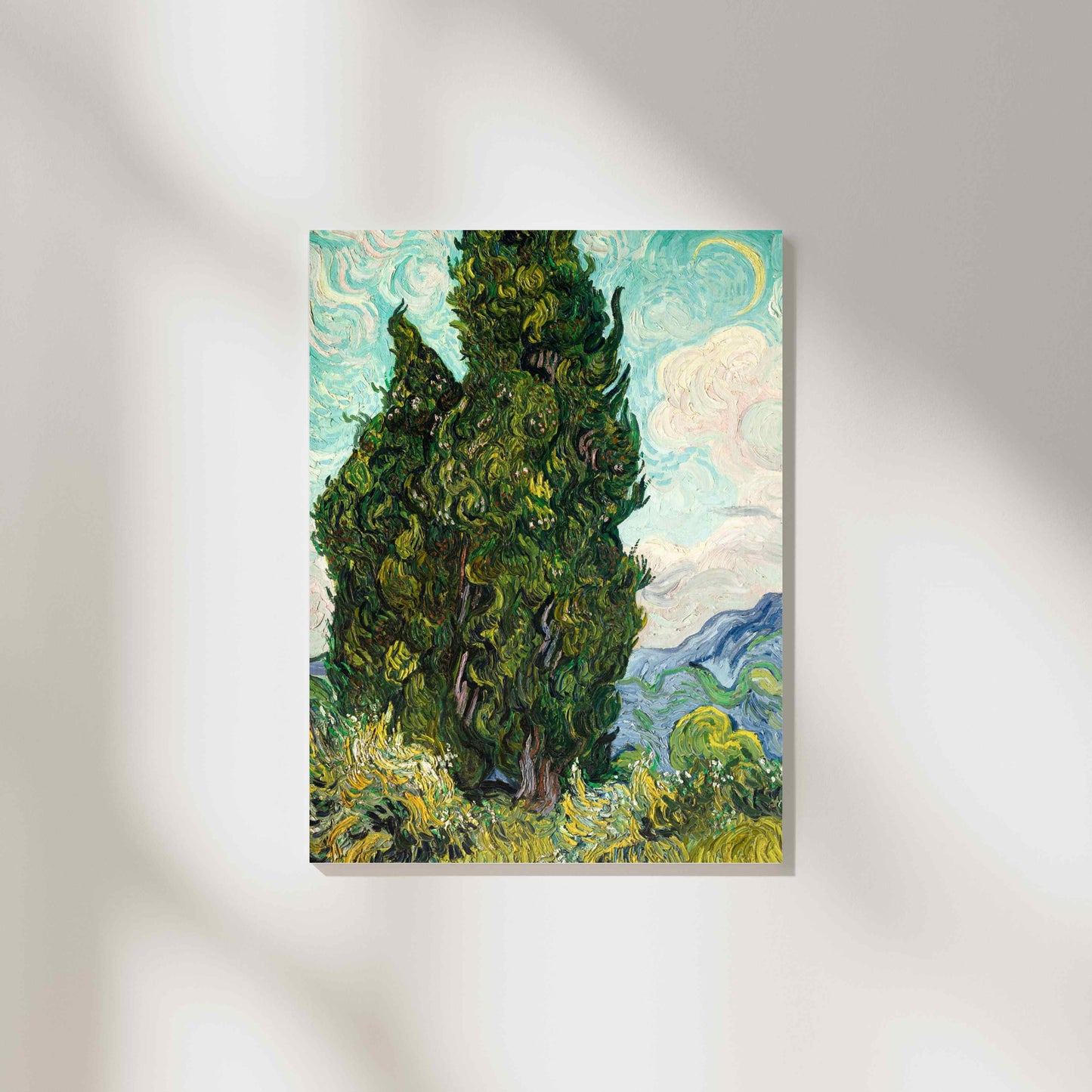 Cypresses - Vincent van Gogh 1889
