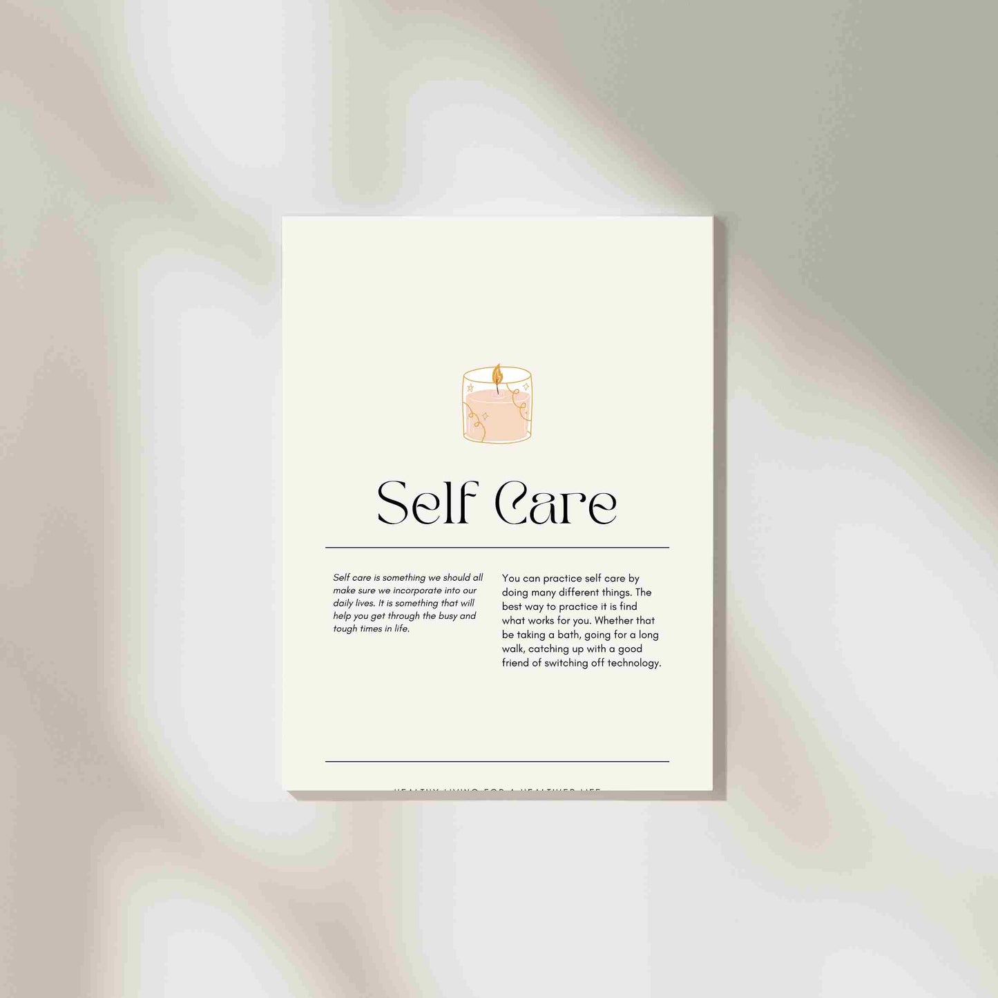 Self Care