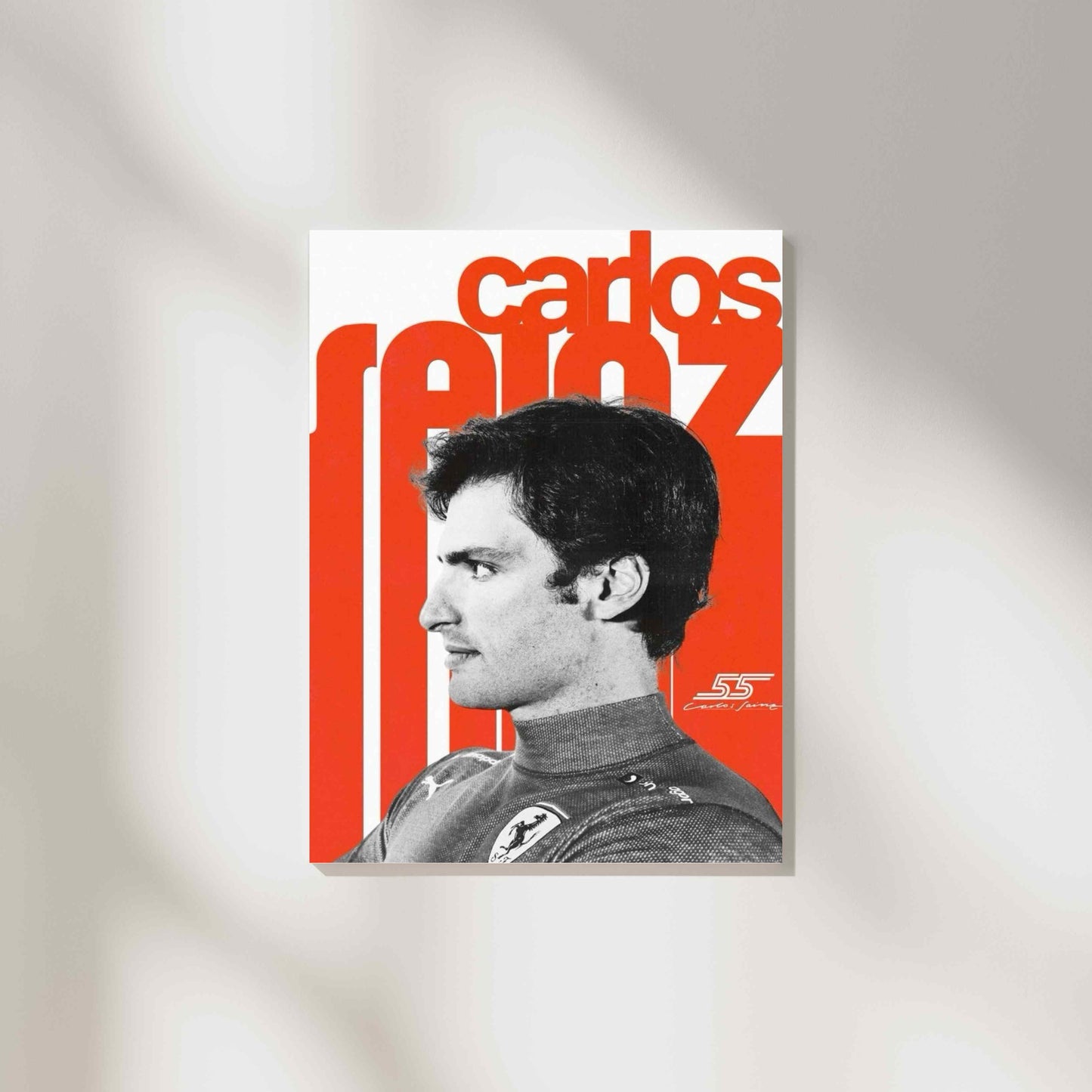 Carlos Sainz 55 - Signed