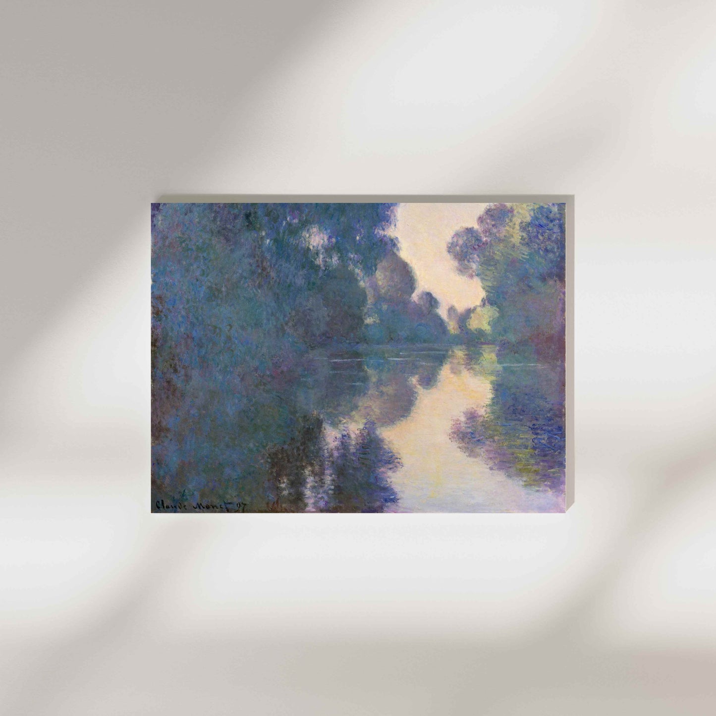 Morning on the Seine near Giverny - Claude Monet 1897