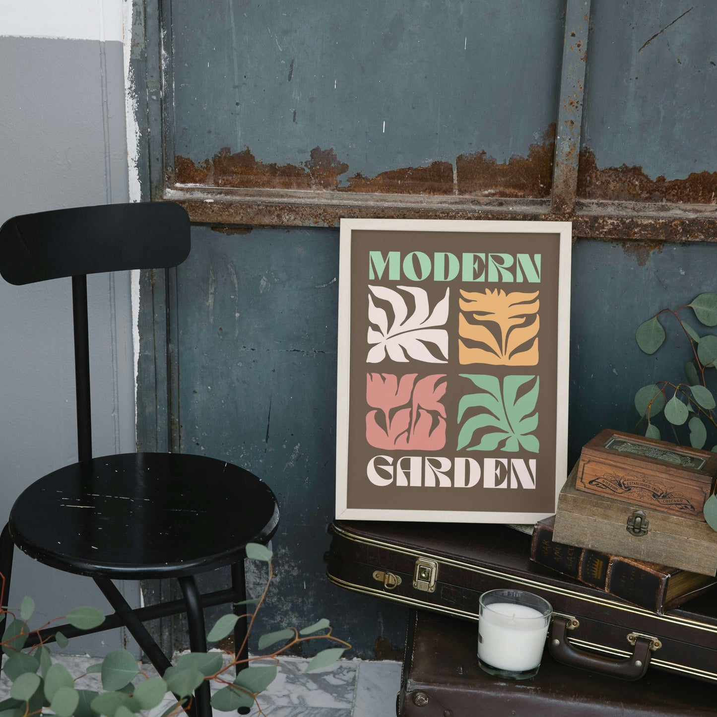 Modern Garden - Brown