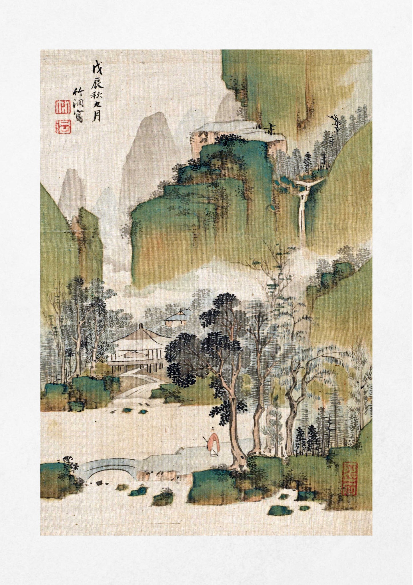 Landscape - Nakabayashi Chikutō 1808