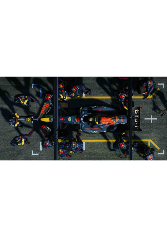 Pit Stop Perfection: Red Bull F1 Team in Action