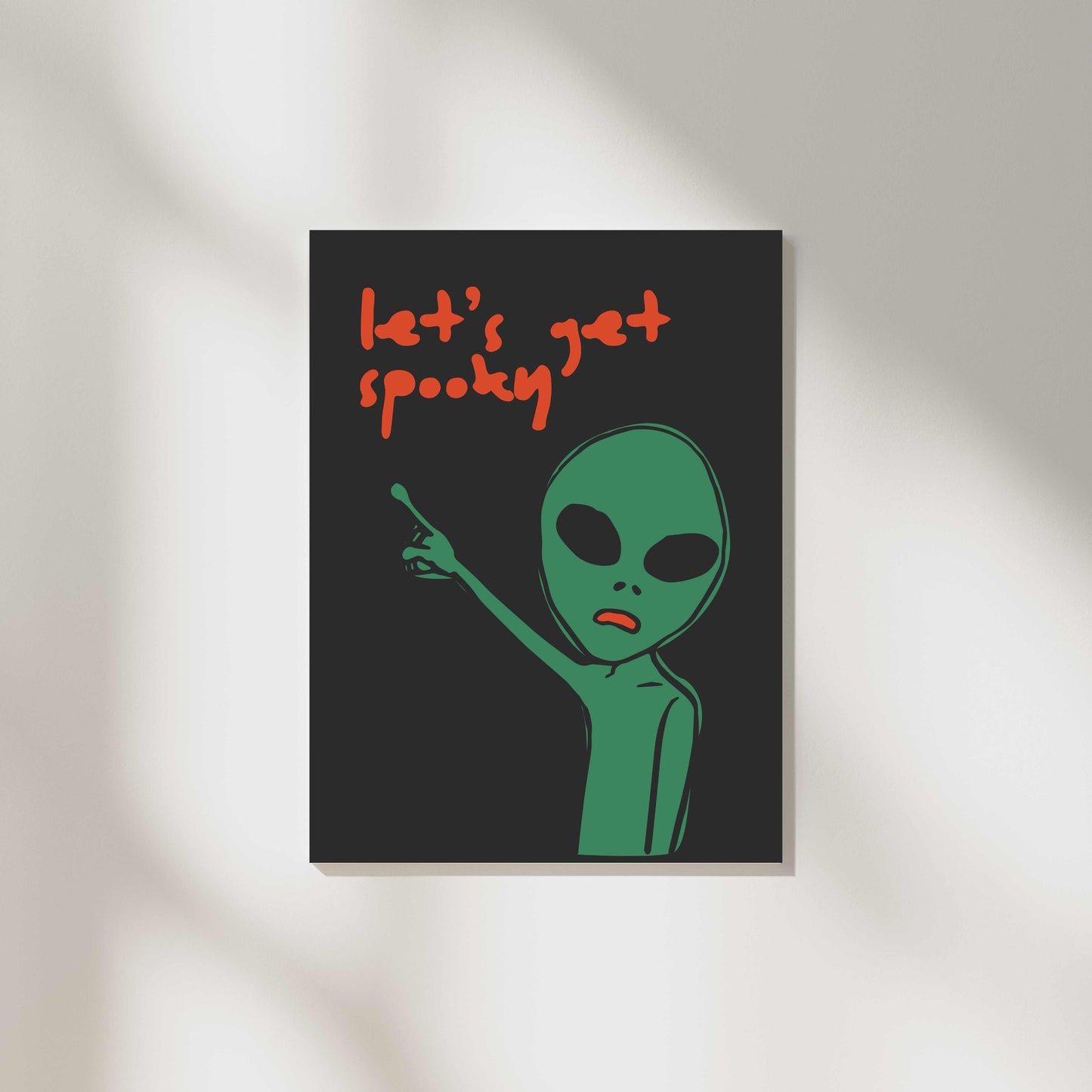 Let’s Get Spooky - Black/Green