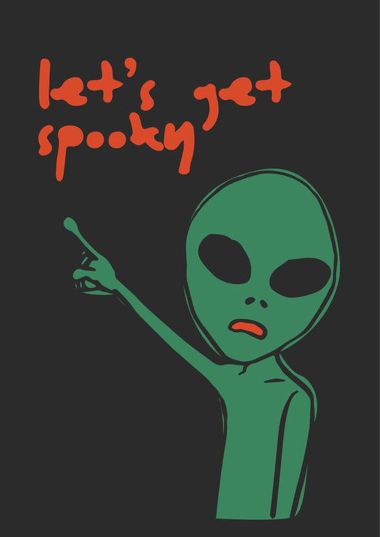 Let’s Get Spooky - Black/Green