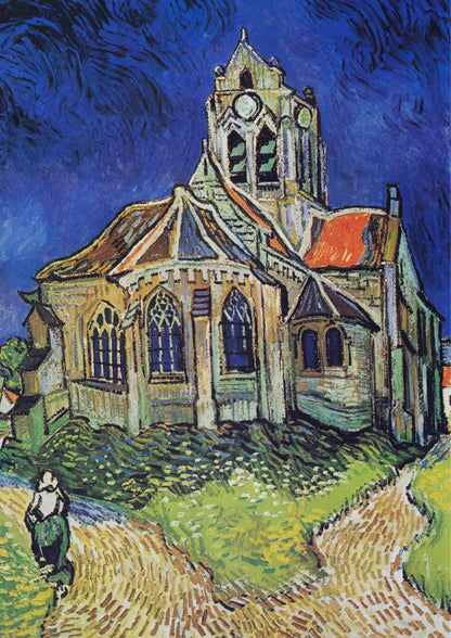 The Church at Auvers - Vincent van Gogh 1890