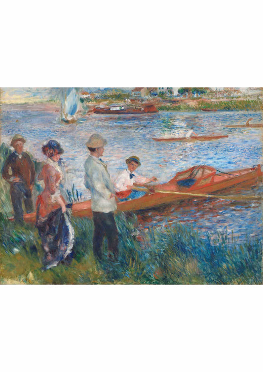 Oarsmen at Chatou - Auguste Renoir 1879