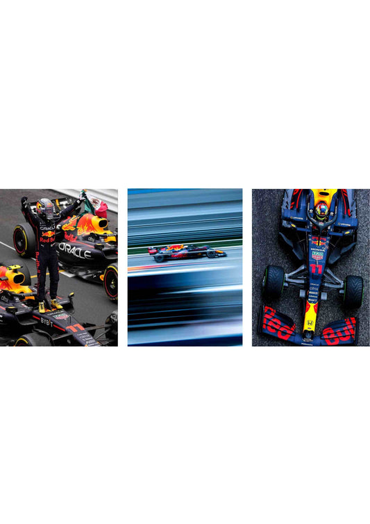 F1 Redbull - Set Of 3