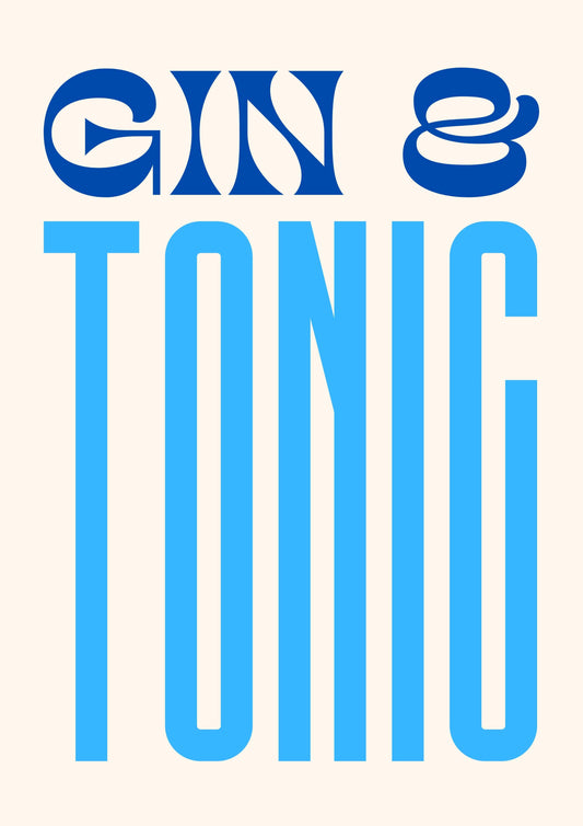 Gin & Tonic - Blue
