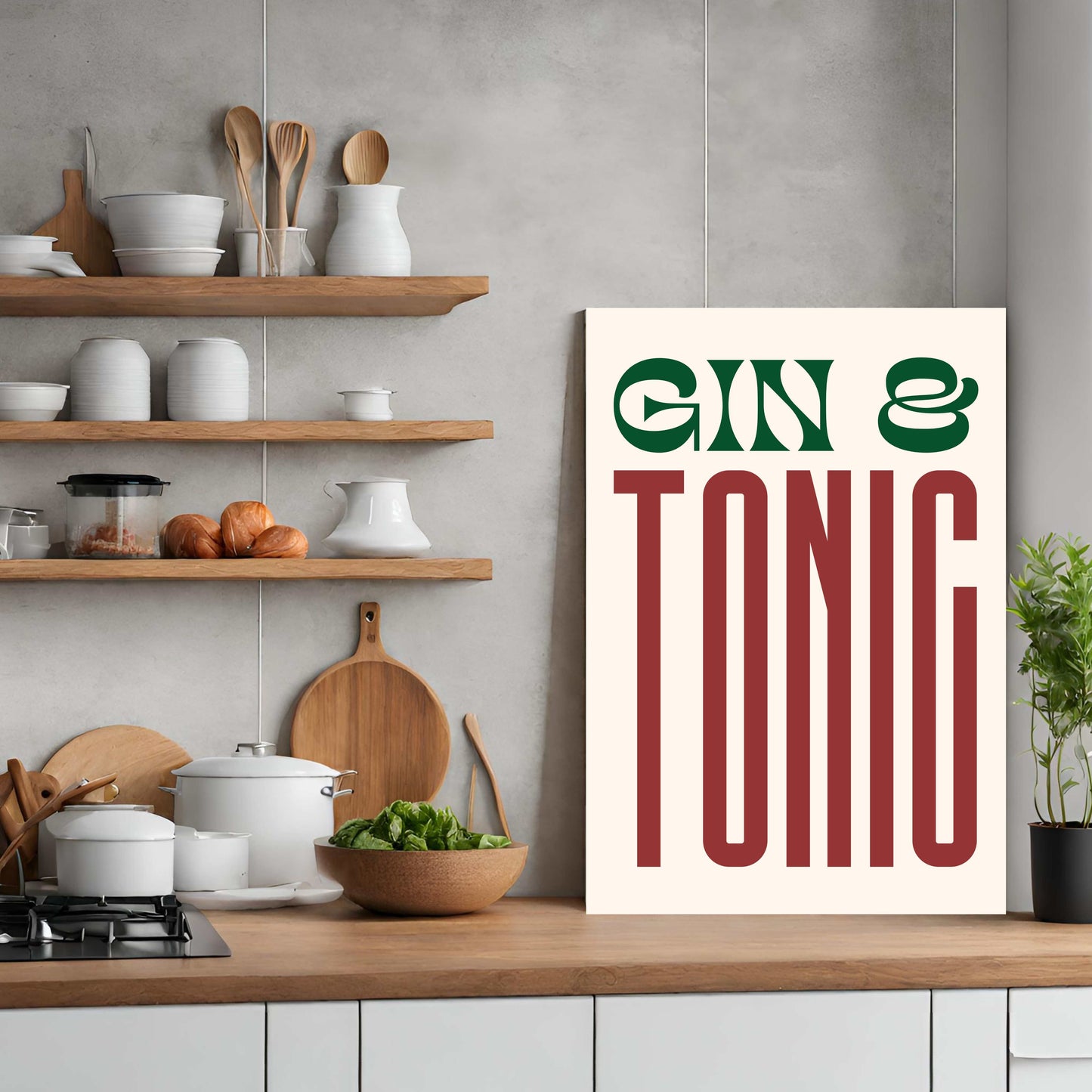 Gin & Tonic - Green/Red