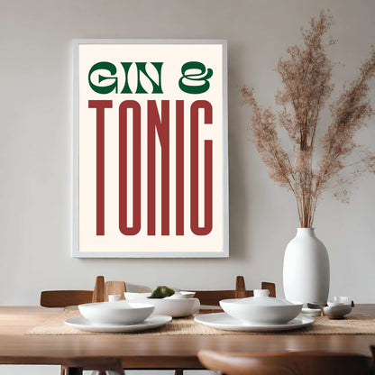 Gin & Tonic - Green/Red