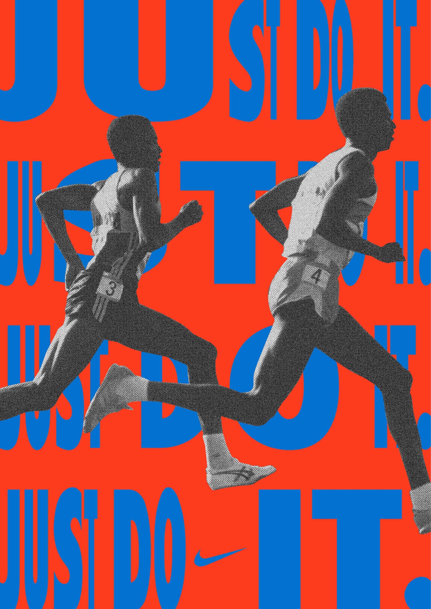 Marathon Exhibition Poster - Nike