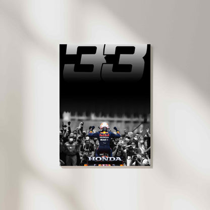 Max Verstappen 33 - Champion