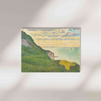 Seascape at Port-en-Bessin, Normandy - Georges Seurat 1888