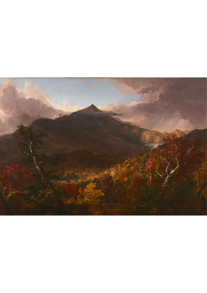 View of Schroon Mountain, Essex County, New York, After a Storm - Thomas Cole 1838