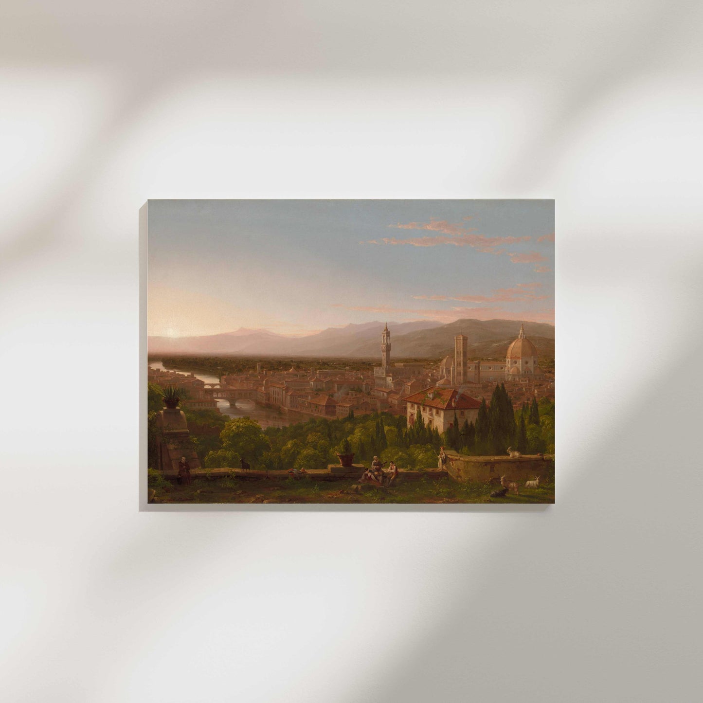 View of Florence - Thomas Cole 1837