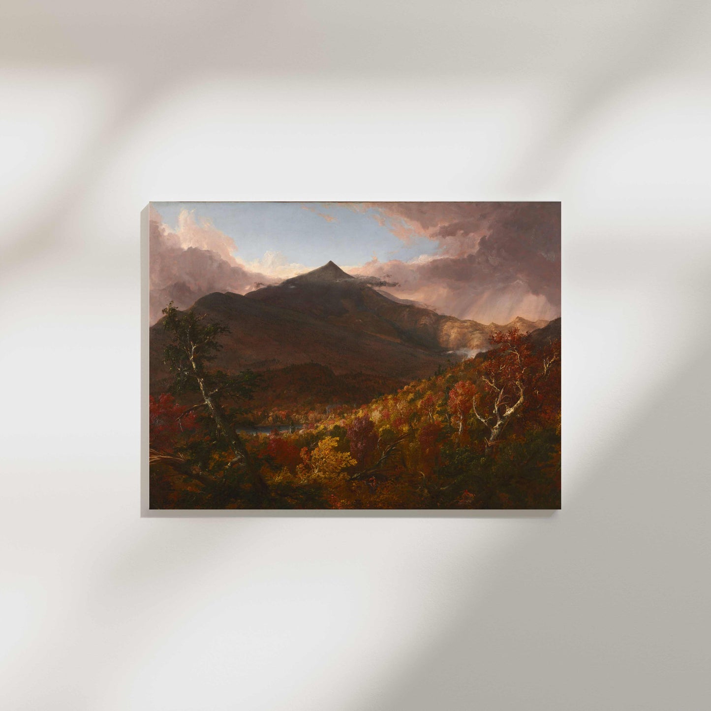 View of Schroon Mountain, Essex County, New York, After a Storm - Thomas Cole 1838