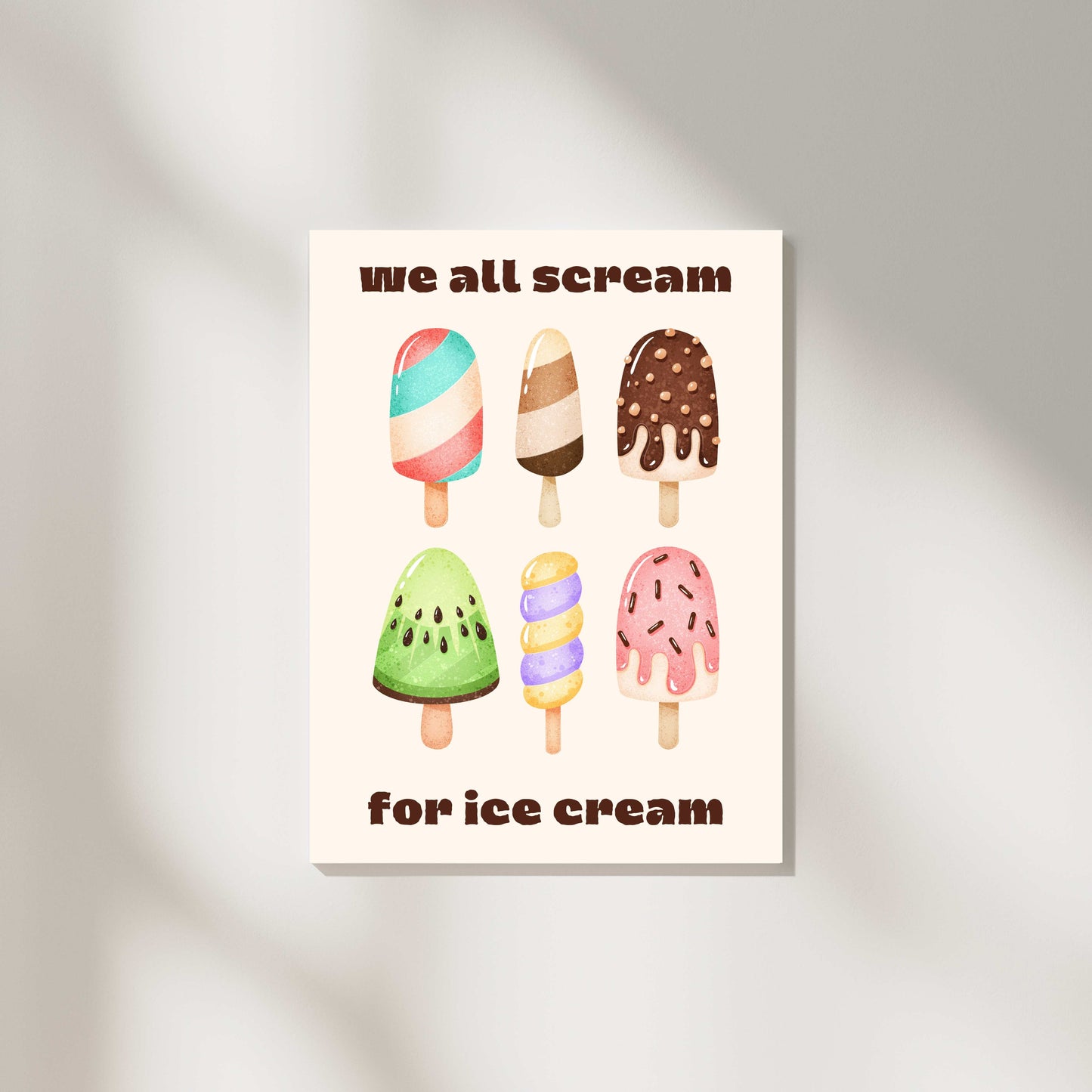 We All Scream For Ice Cream - Cream