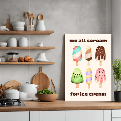 We All Scream For Ice Cream - Cream