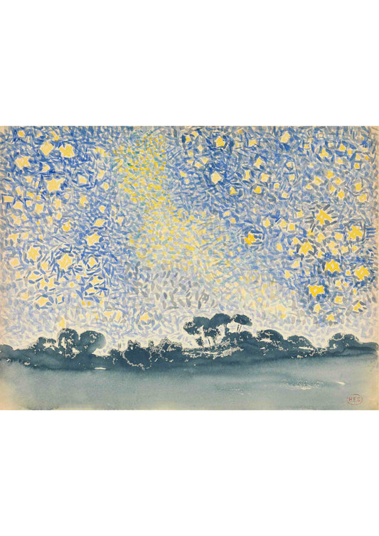 Landscape with Stars - Henri-Edmond Cross ca. 1905–1908