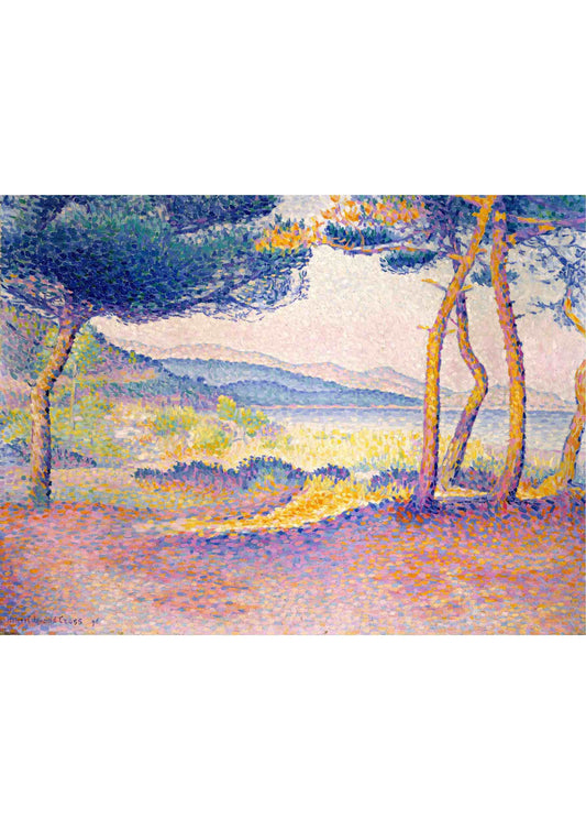 Pines Along the Shore - Henri-Edmond Cross 1896