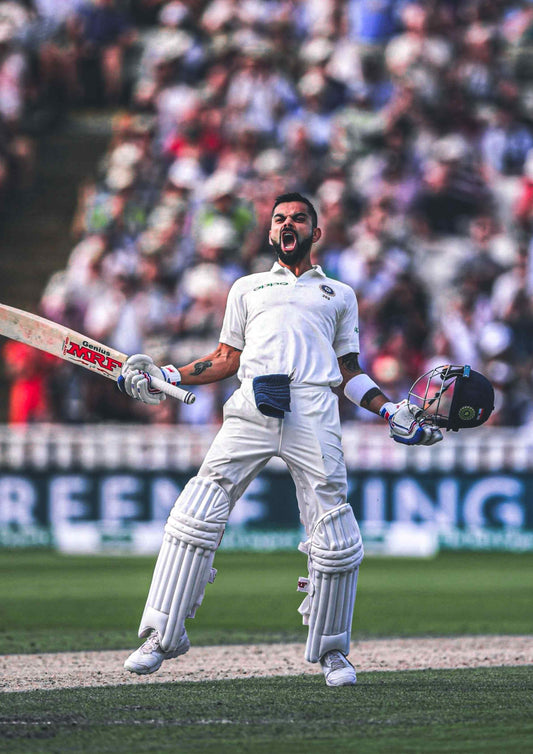 Virat Kohli - Celebrating After A Century