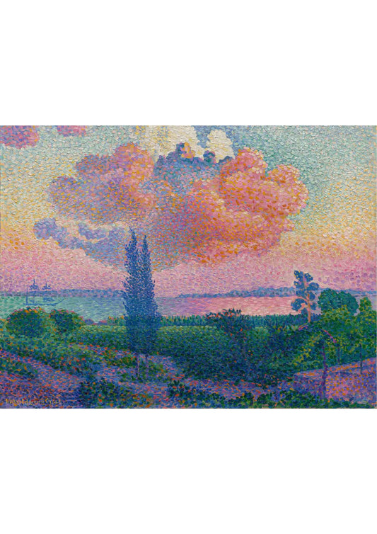 The Pink Cloud - Henri-Edmond Cross 1896