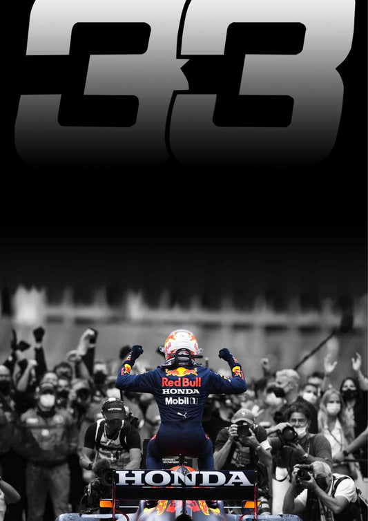 Max Verstappen 33 - Champion