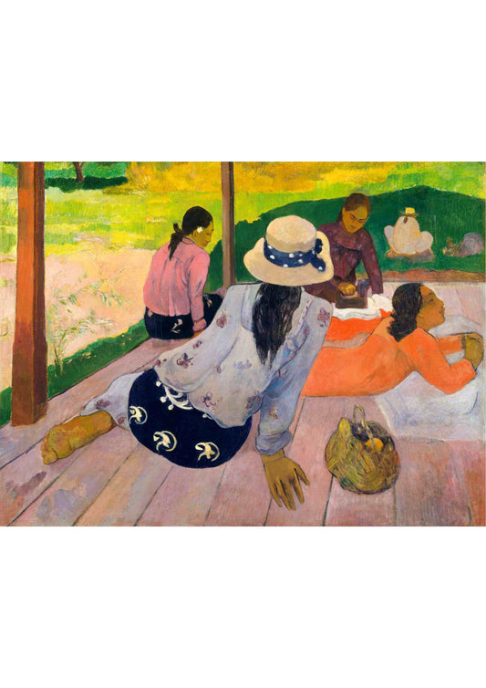 The Siesta - Paul Gauguin ca. 1892–94